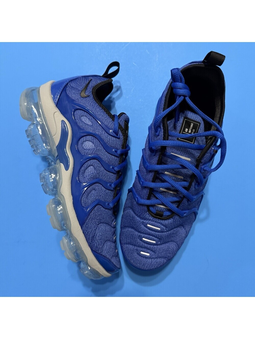 Nike Air VaporMax Plus Game‎ Royal Racer Blue Shoes  924453-404 Men Size 8.5 New